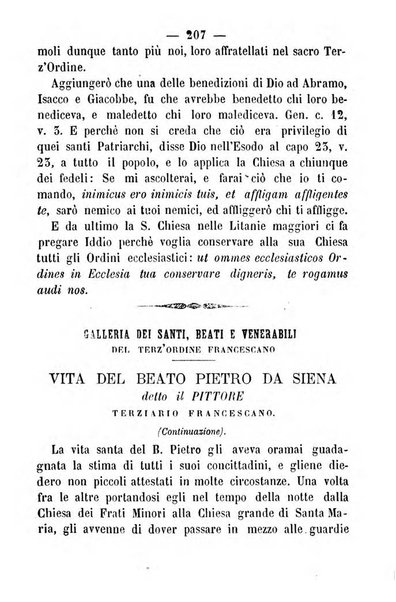 Letture francescane periodico mensile religioso dedicato ai figli terziarii di san Francesco d'Assisi