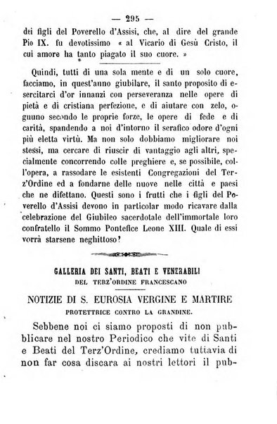 Letture francescane periodico mensile religioso dedicato ai figli terziarii di san Francesco d'Assisi