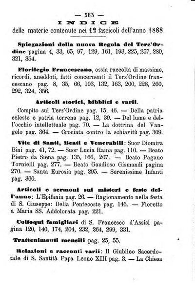 Letture francescane periodico mensile religioso dedicato ai figli terziarii di san Francesco d'Assisi