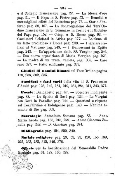 Letture francescane periodico mensile religioso dedicato ai figli terziarii di san Francesco d'Assisi