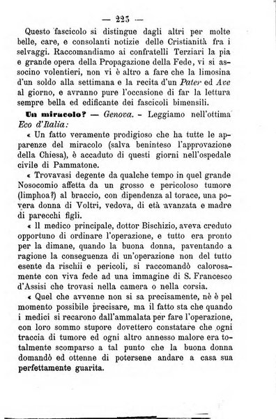 Letture francescane periodico mensile religioso dedicato ai figli terziarii di san Francesco d'Assisi