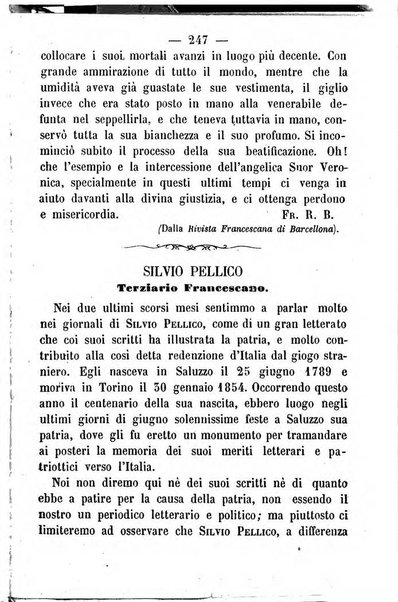 Letture francescane periodico mensile religioso dedicato ai figli terziarii di san Francesco d'Assisi