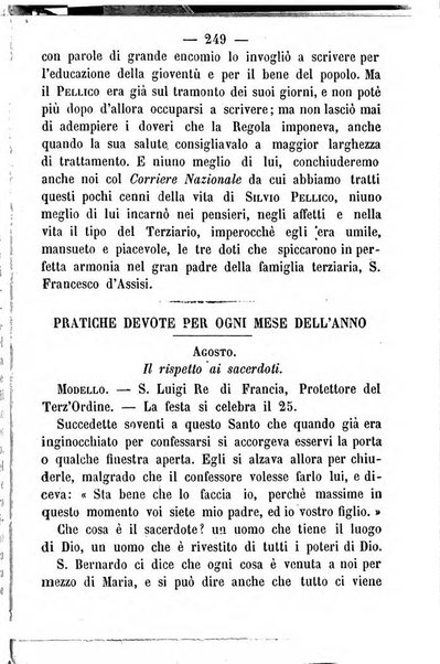 Letture francescane periodico mensile religioso dedicato ai figli terziarii di san Francesco d'Assisi