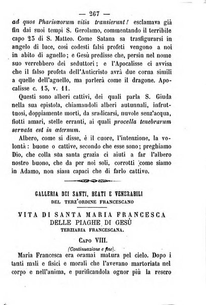 Letture francescane periodico mensile religioso dedicato ai figli terziarii di san Francesco d'Assisi