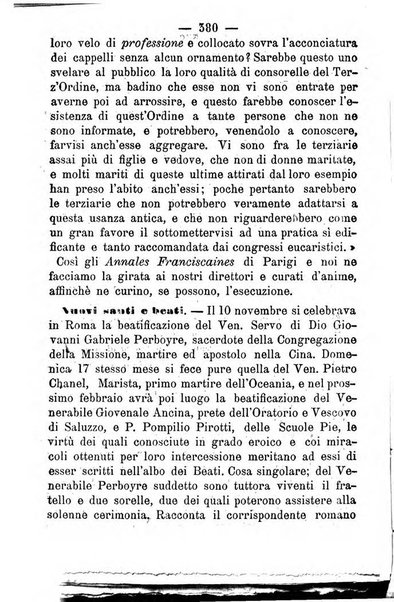 Letture francescane periodico mensile religioso dedicato ai figli terziarii di san Francesco d'Assisi