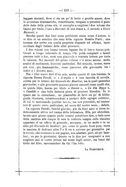 Letture per le giovinette