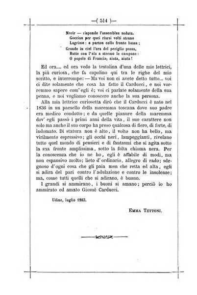 Letture per le giovinette