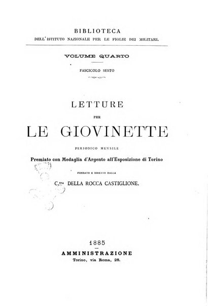 Letture per le giovinette