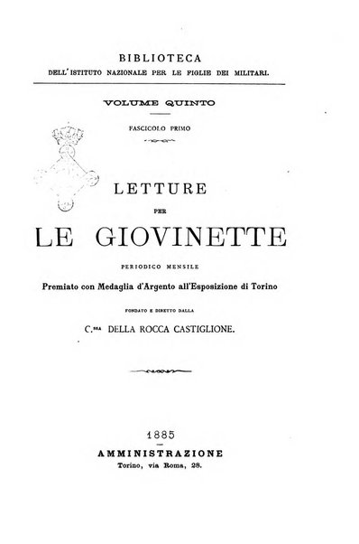 Letture per le giovinette