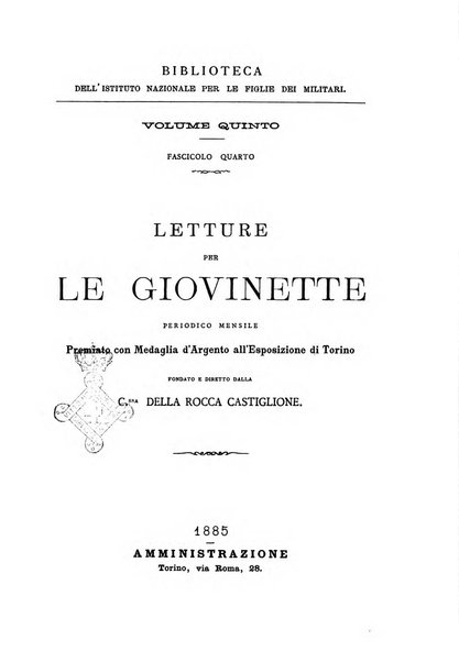 Letture per le giovinette