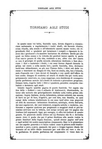 Letture per le giovinette