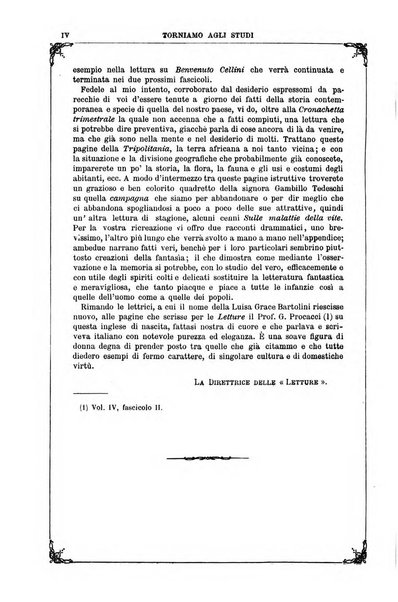 Letture per le giovinette