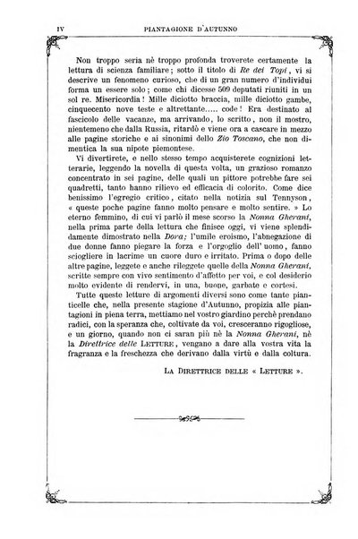 Letture per le giovinette