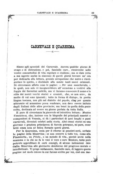 Letture per le giovinette