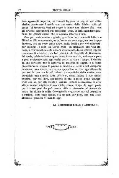 Letture per le giovinette