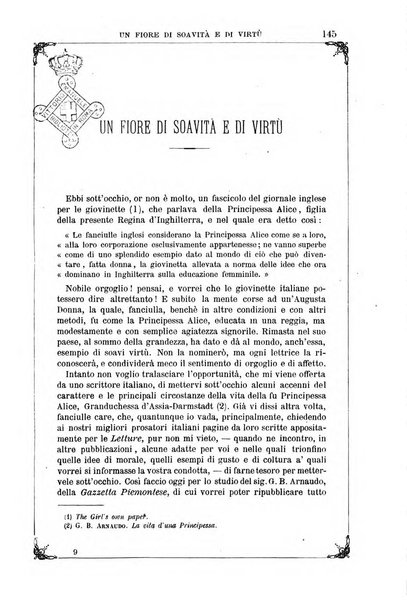 Letture per le giovinette