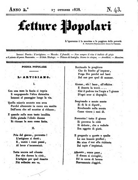 Letture popolari