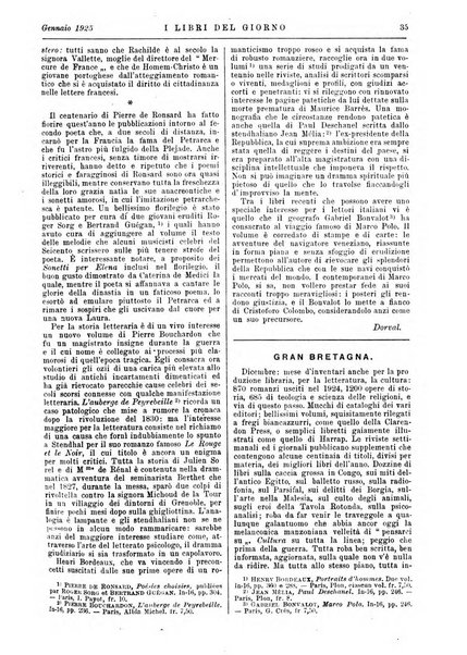 I libri del giorno rassegna mensile internazionale