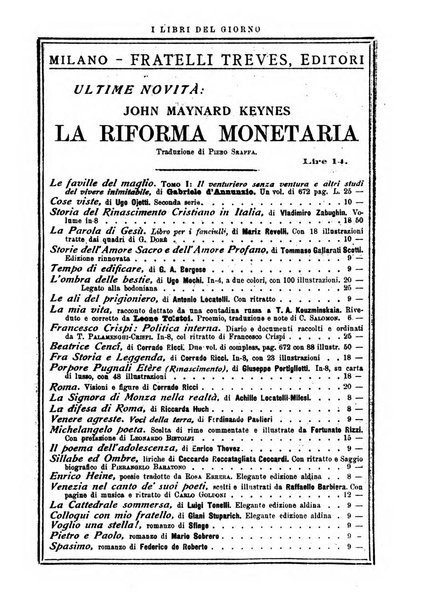 I libri del giorno rassegna mensile internazionale