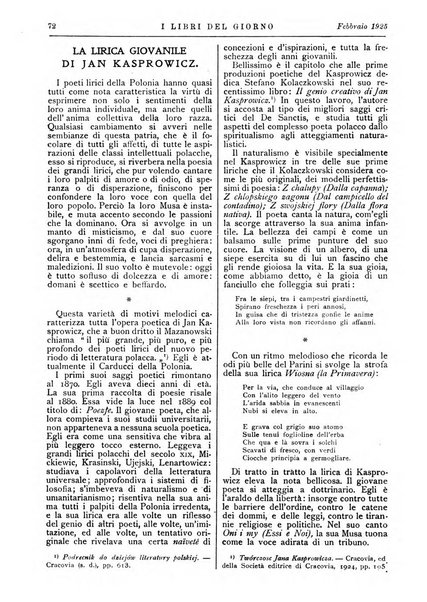 I libri del giorno rassegna mensile internazionale