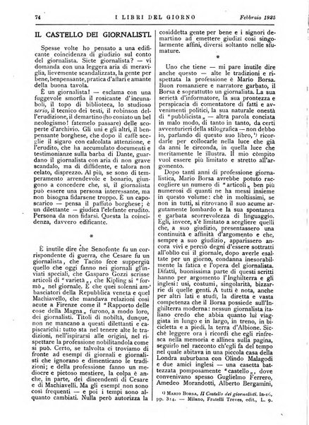 I libri del giorno rassegna mensile internazionale