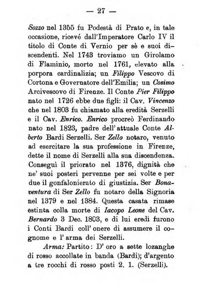 Il libro d'oro della Toscana pubblicazione dell'Ufficio araldico, Archivio genealogico di Firenze