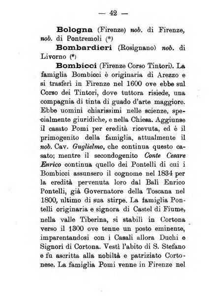 Il libro d'oro della Toscana pubblicazione dell'Ufficio araldico, Archivio genealogico di Firenze