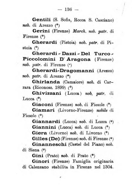 Il libro d'oro della Toscana pubblicazione dell'Ufficio araldico, Archivio genealogico di Firenze