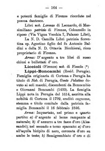 Il libro d'oro della Toscana pubblicazione dell'Ufficio araldico, Archivio genealogico di Firenze