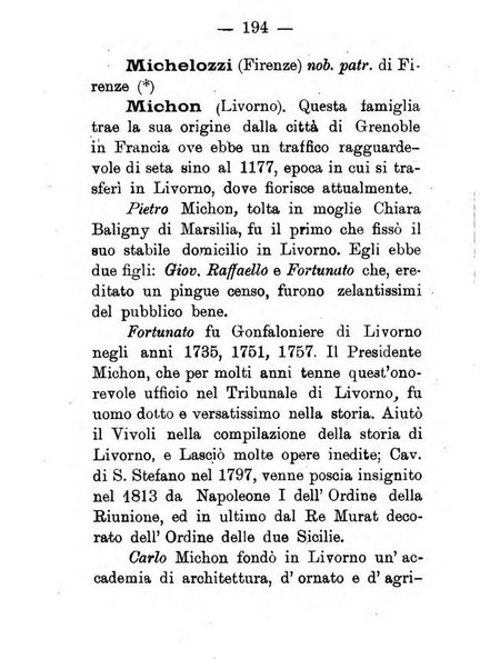 Il libro d'oro della Toscana pubblicazione dell'Ufficio araldico, Archivio genealogico di Firenze