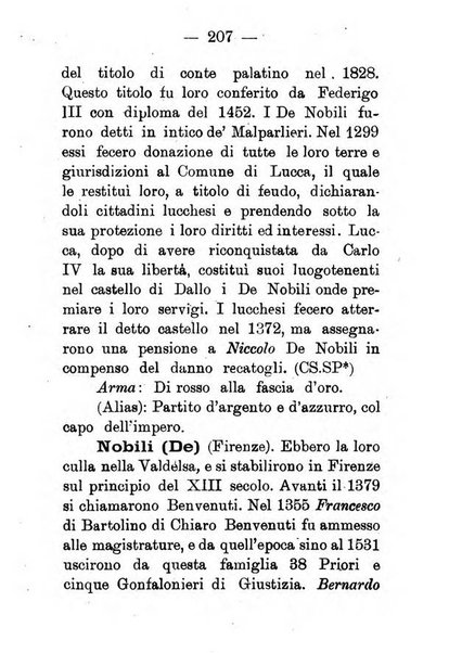 Il libro d'oro della Toscana pubblicazione dell'Ufficio araldico, Archivio genealogico di Firenze