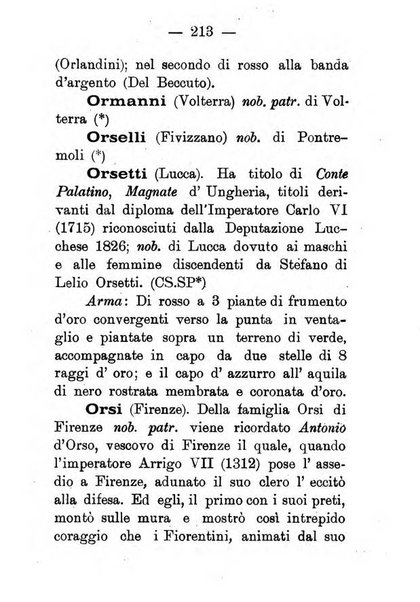 Il libro d'oro della Toscana pubblicazione dell'Ufficio araldico, Archivio genealogico di Firenze