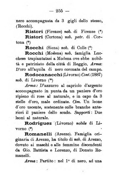 Il libro d'oro della Toscana pubblicazione dell'Ufficio araldico, Archivio genealogico di Firenze