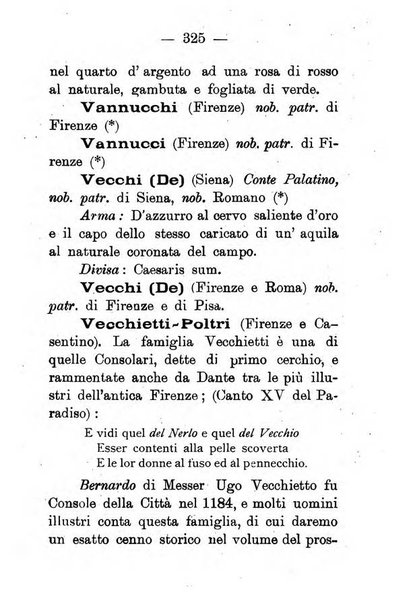 Il libro d'oro della Toscana pubblicazione dell'Ufficio araldico, Archivio genealogico di Firenze