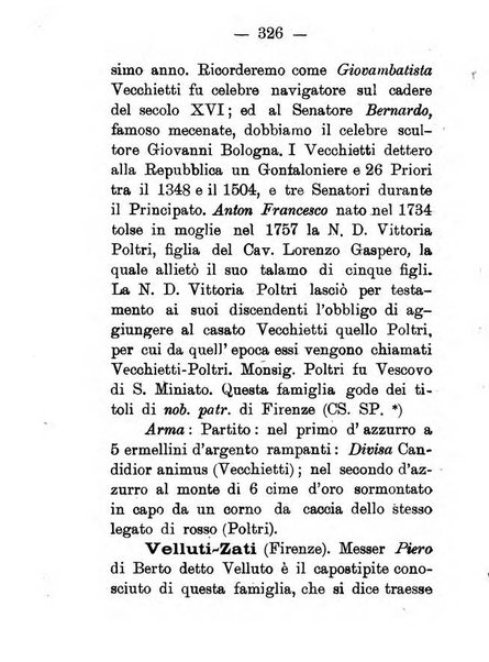 Il libro d'oro della Toscana pubblicazione dell'Ufficio araldico, Archivio genealogico di Firenze