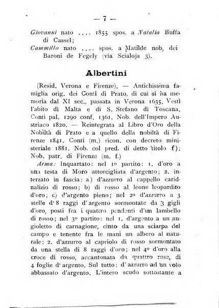 Il libro d'oro della Toscana pubblicazione dell'Ufficio araldico, Archivio genealogico di Firenze