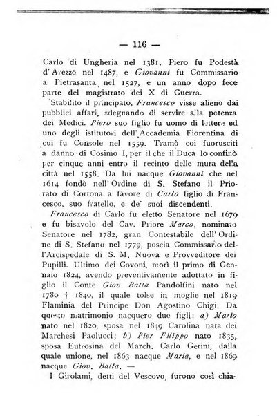 Il libro d'oro della Toscana pubblicazione dell'Ufficio araldico, Archivio genealogico di Firenze