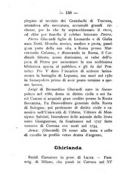 Il libro d'oro della Toscana pubblicazione dell'Ufficio araldico, Archivio genealogico di Firenze