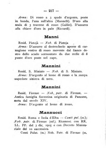 Il libro d'oro della Toscana pubblicazione dell'Ufficio araldico, Archivio genealogico di Firenze