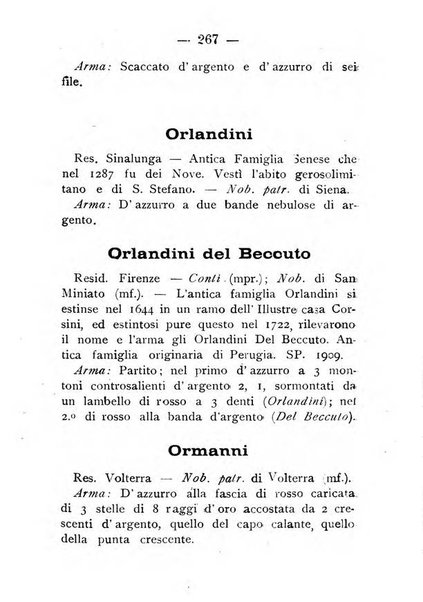 Il libro d'oro della Toscana pubblicazione dell'Ufficio araldico, Archivio genealogico di Firenze