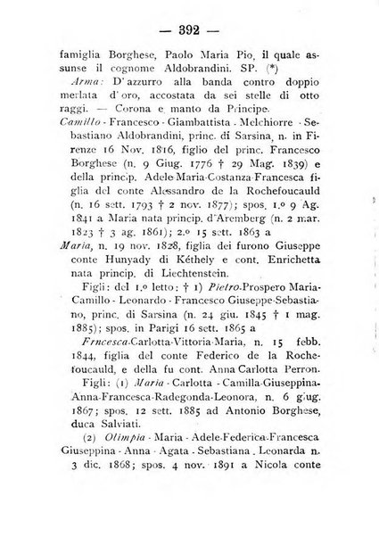 Il libro d'oro della Toscana pubblicazione dell'Ufficio araldico, Archivio genealogico di Firenze