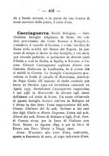 Il libro d'oro della Toscana pubblicazione dell'Ufficio araldico, Archivio genealogico di Firenze