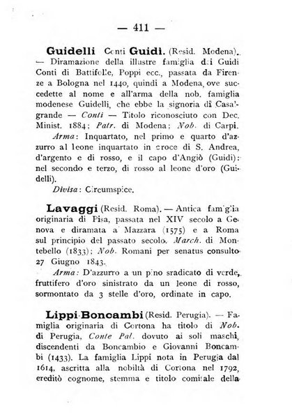 Il libro d'oro della Toscana pubblicazione dell'Ufficio araldico, Archivio genealogico di Firenze