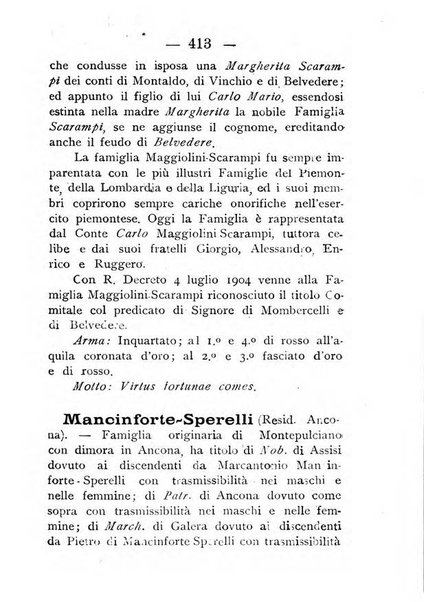 Il libro d'oro della Toscana pubblicazione dell'Ufficio araldico, Archivio genealogico di Firenze