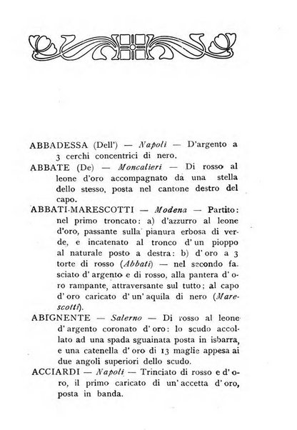 Il libro d'oro della Toscana pubblicazione dell'Ufficio araldico, Archivio genealogico di Firenze