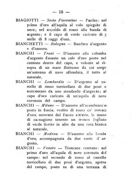 Il libro d'oro della Toscana pubblicazione dell'Ufficio araldico, Archivio genealogico di Firenze