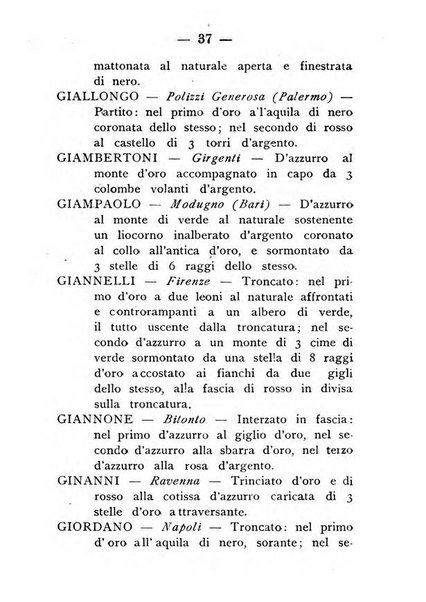 Il libro d'oro della Toscana pubblicazione dell'Ufficio araldico, Archivio genealogico di Firenze