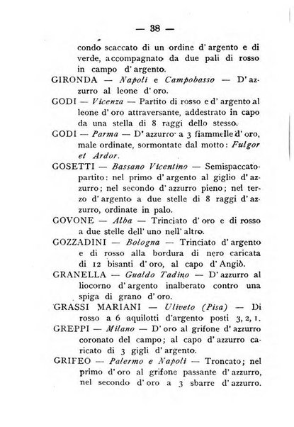 Il libro d'oro della Toscana pubblicazione dell'Ufficio araldico, Archivio genealogico di Firenze