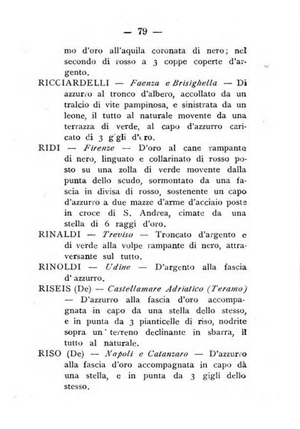 Il libro d'oro della Toscana pubblicazione dell'Ufficio araldico, Archivio genealogico di Firenze