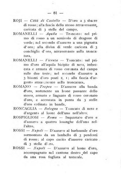 Il libro d'oro della Toscana pubblicazione dell'Ufficio araldico, Archivio genealogico di Firenze